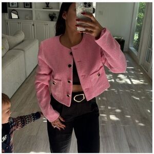 RACHEL ZOE Boucle Blazer